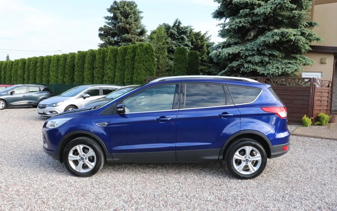 Ford Kuga cena 54950 przebieg: 126452, rok produkcji 2016 z Trzcianka małe 301